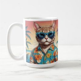 Taza De Café Personalizable Soy un gato de Guay