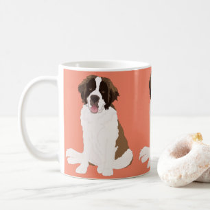 Taza De Café Personalizable St Bernard Coffee Mug