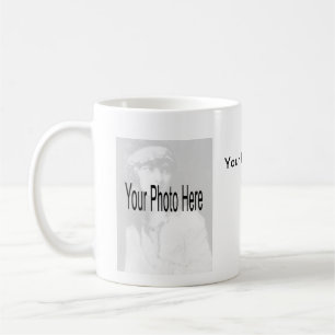 Taza De Café Personalizable - su foto y texto