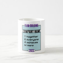 personalizable "Team Building" Coffee Mug