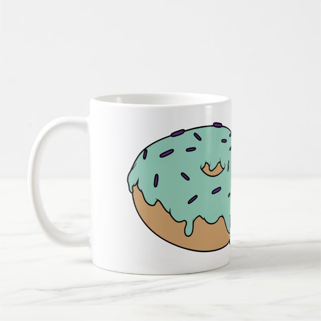 Taza De Café Personalizable tu anillos favoritos con rociadores (Izquierda)