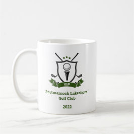 Taza De Café Personalizable VIP Golf Club Coffee Mug - 11 oz.