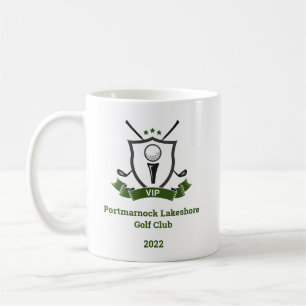Taza De Café Personalizable VIP Golf Club Coffee Mug - 11 oz.