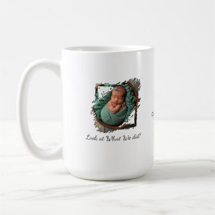Taza De Café Personalización de la peluca de fotos para bebés