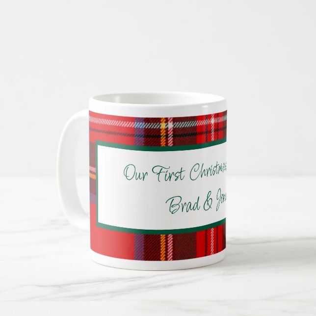 TAZA DE CAFÉ PERSONALIZACIÓN DE NAVIDADES (Anverso izquierdo)