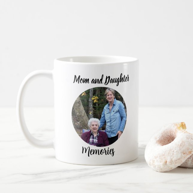 Taza De Café Personalización de Photo Keepsake (Con donut)