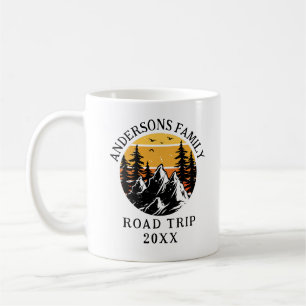 Taza De Café Personalización del viaje por carretera de Reunión