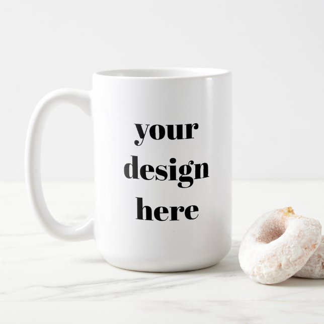 Taza De Café Personalización o Personalizar (Con donut)