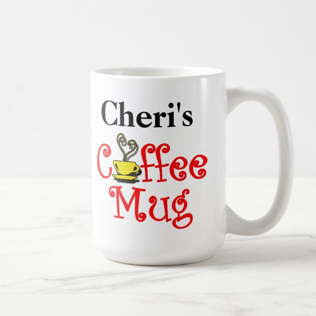 Taza de café personalizada (Derecha)