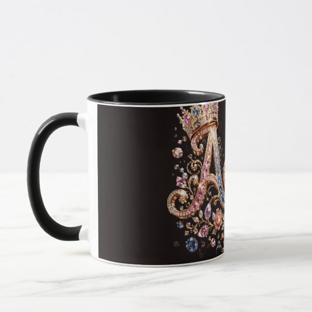 Taza de café personalizada Adam Crown (Izquierda)