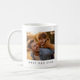 Taza de café personalizada con foto completa del m
