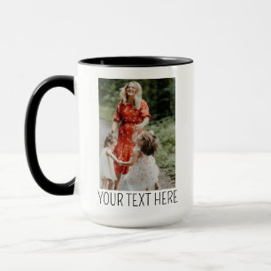 Taza de café personalizada con foto, imagen person