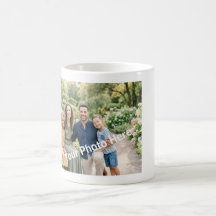Taza de café personalizada con foto personalizada