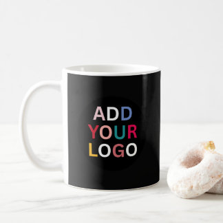 Taza de café personalizada con logotipo de empresa