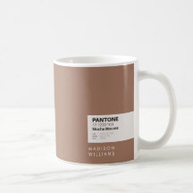 Taza de café personalizada con nombre minimalista