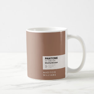 Taza de café personalizada con nombre minimalista