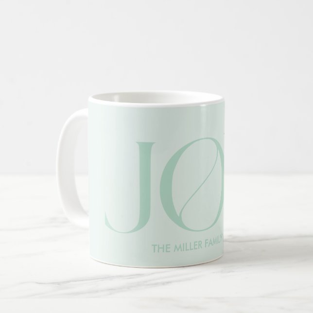 Taza de café personalizada con nombre minimalista (Anverso izquierdo)