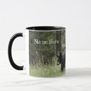 Taza de café personalizada con oso