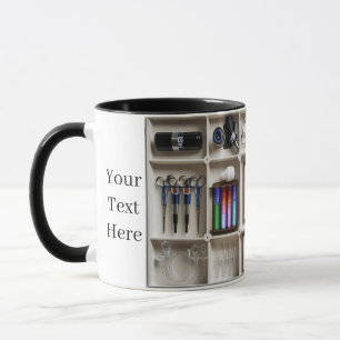 Taza de café personalizada con tema de médico