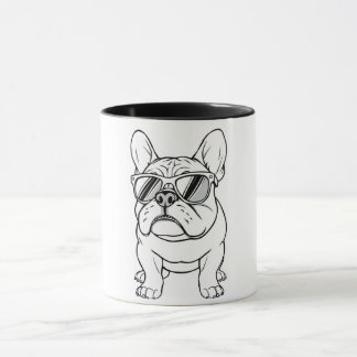 Taza de café personalizada con texto genial para B