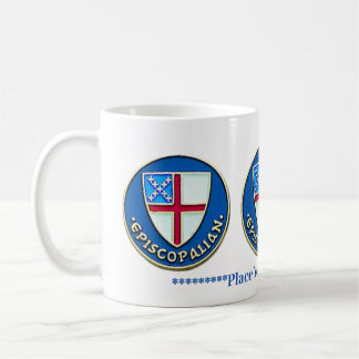 Taza de café personalizada de la Iglesia Episcopal