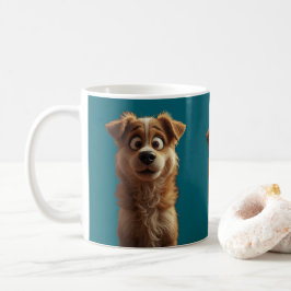 Taza de café personalizada de perro lindo – Regalo