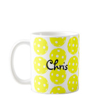 Taza de café personalizada de Pickleball