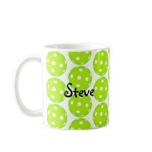 Taza de café personalizada de Pickleball