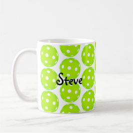 Taza de café personalizada de Pickleball