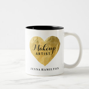 Taza de café personalizada del artista de