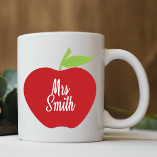 Taza de café personalizada del profesor