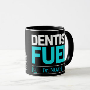 Taza de café personalizada divertida para dentista