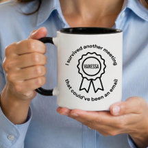 Taza de café personalizada divertida y moderna par