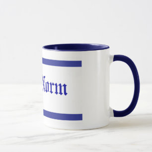 Taza de café personalizada dólar principal de lo