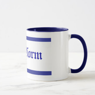 Taza de café personalizada dólar principal de los