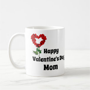 Taza de café personalizada Feliz día de San Valent