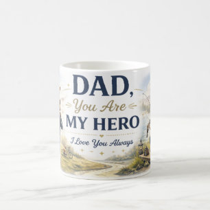 Taza de café personalizada Feliz Día del Padre