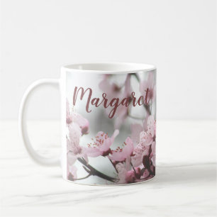 Taza de café personalizada Flor de Cerezo