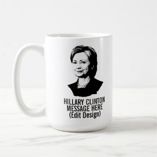 Taza De Café Personalizada Hillary Clinton