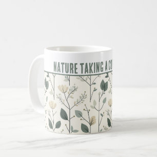 Taza De Café Personalizada "La naturaleza tomando un descanso p