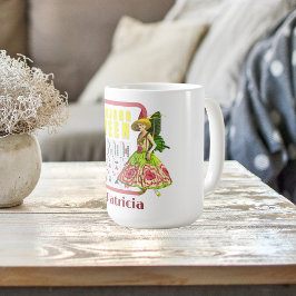 Taza De Café Personalizada la reina Kitschy Mahjong