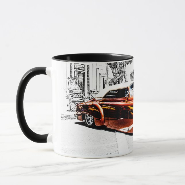 Taza de café personalizada Low Rider (Izquierda)
