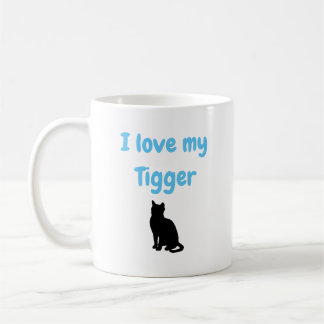 Taza De Café Personalizada, me encanta mi gato