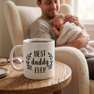 Taza de café personalizada Mejor Papá del Mundo