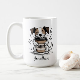 Taza de café personalizada para amantes de los per