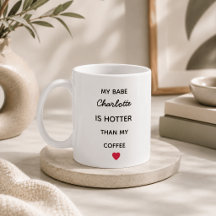 Taza De Café Personalizada Para Babe Moderna