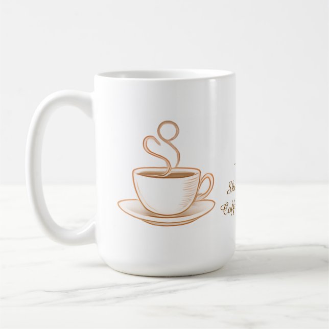 Taza de café personalizada para el Día de la Mujer (Izquierda)