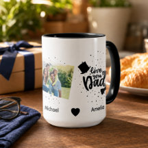Taza de café personalizada para el Día del Padre