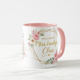 Taza de café personalizada para el profesor de bie