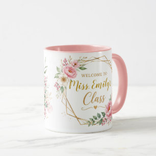 Taza de café personalizada para el profesor de bie